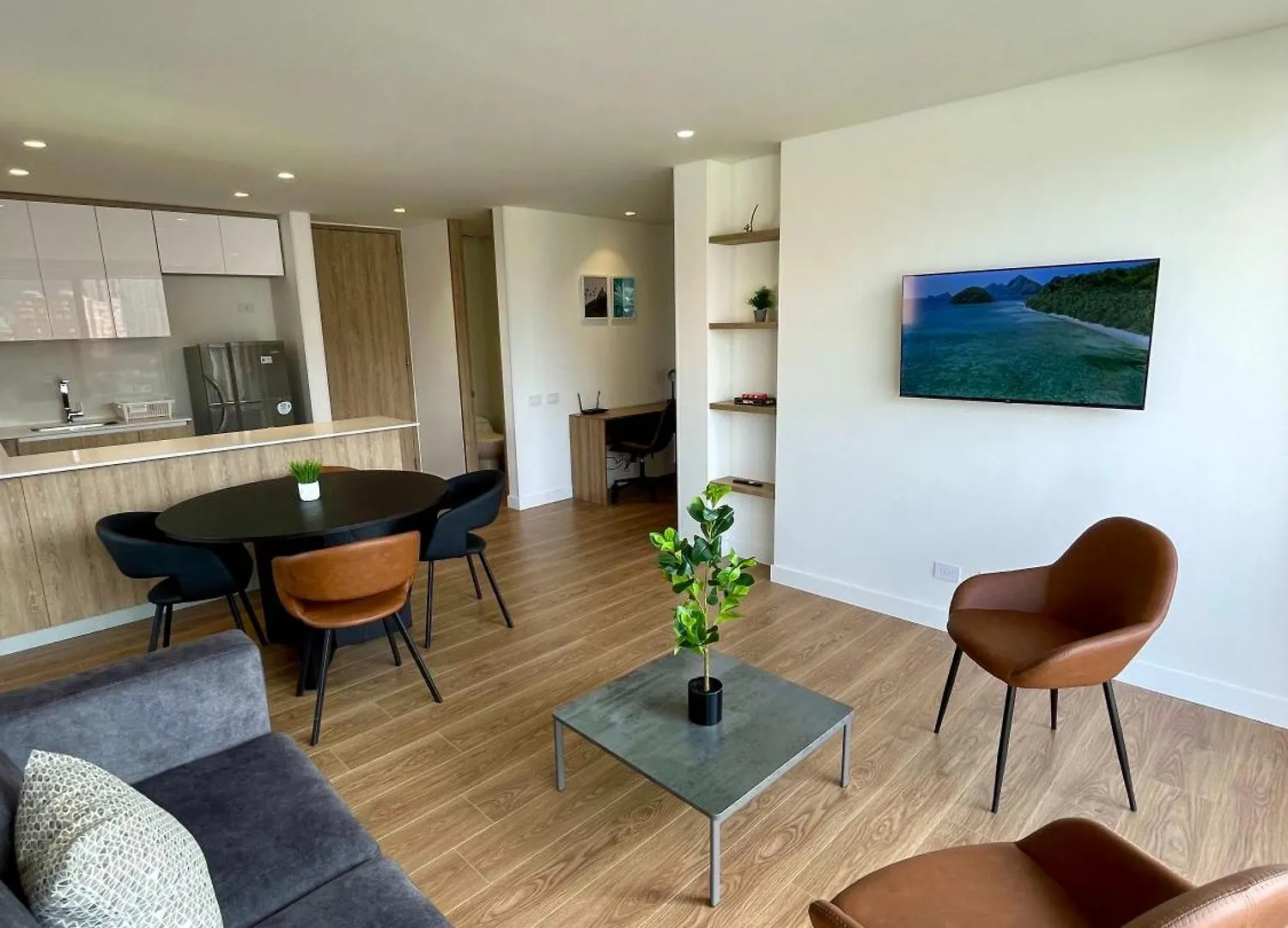 בוגוטה Spaceful Apartment Near Corferias Mountain View 3 Hab- 804A 0*,