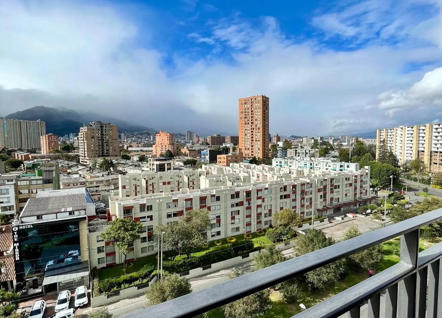 בוגוטה Spaceful Apartment Near Corferias Mountain View 3 Hab- 804A קולומביה